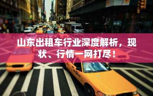 山东出租车行业深度解析,现状、行情一网打尽!