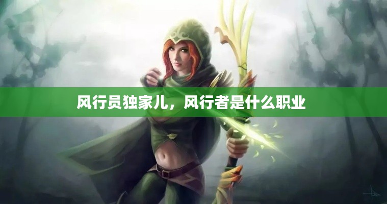 风行员独家儿,风行者是什么职业